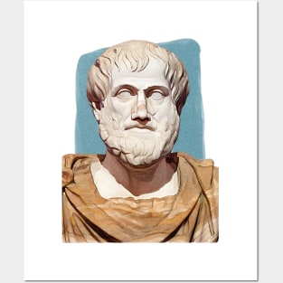 Greek Philosopher Aristotle illustration Posters and Art